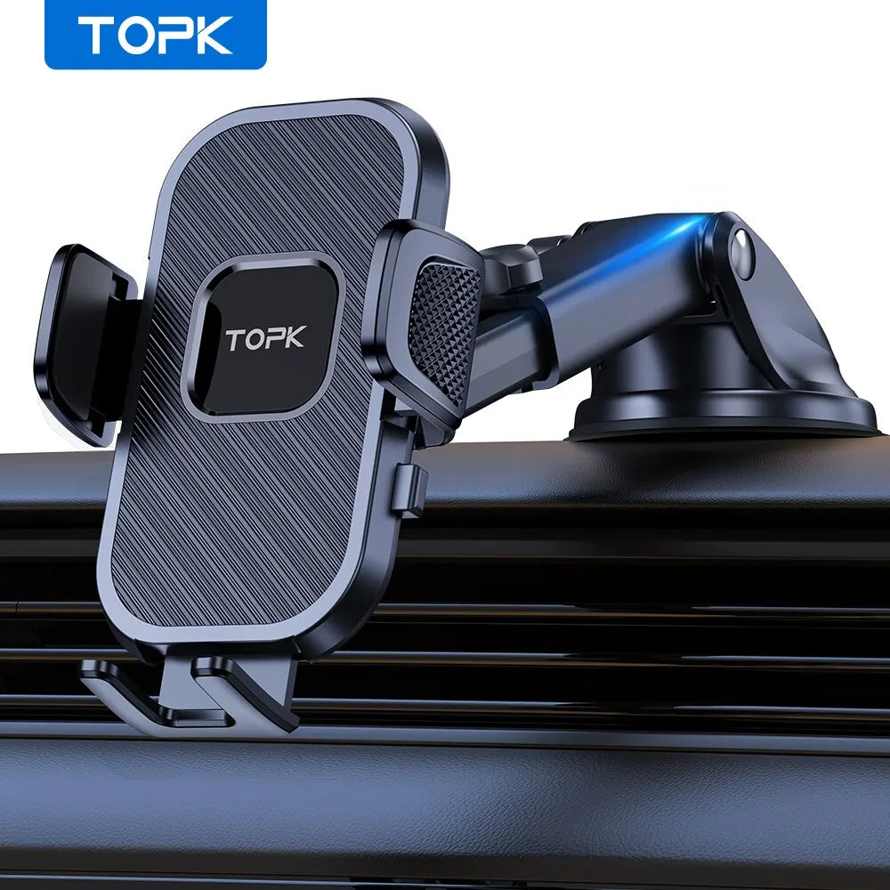 Gravity Car Phone Holder – Dashboard, Windshield & Air Vent