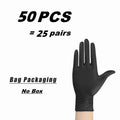 Black Nitrile Disposable Gloves – Latex Free, Multi-Use