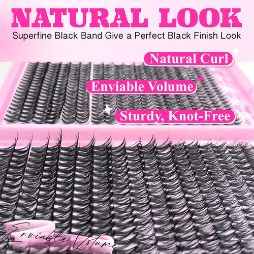 DIY Lash Extension Kit – Wispy Cluster Lashes