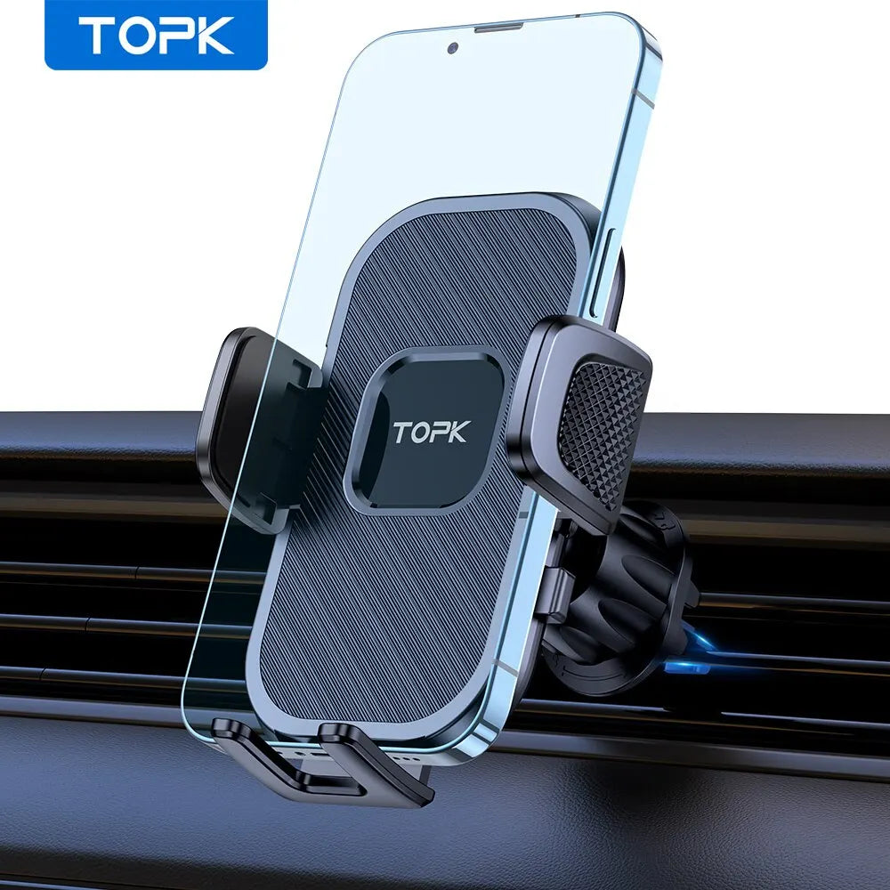 Gravity Car Phone Holder – Dashboard, Windshield & Air Vent