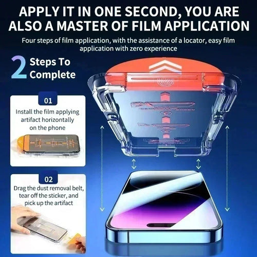 Crystal Clear Screen Protector – iPhone & Samsung