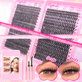 DIY Lash Extension Kit – Wispy Cluster Lashes