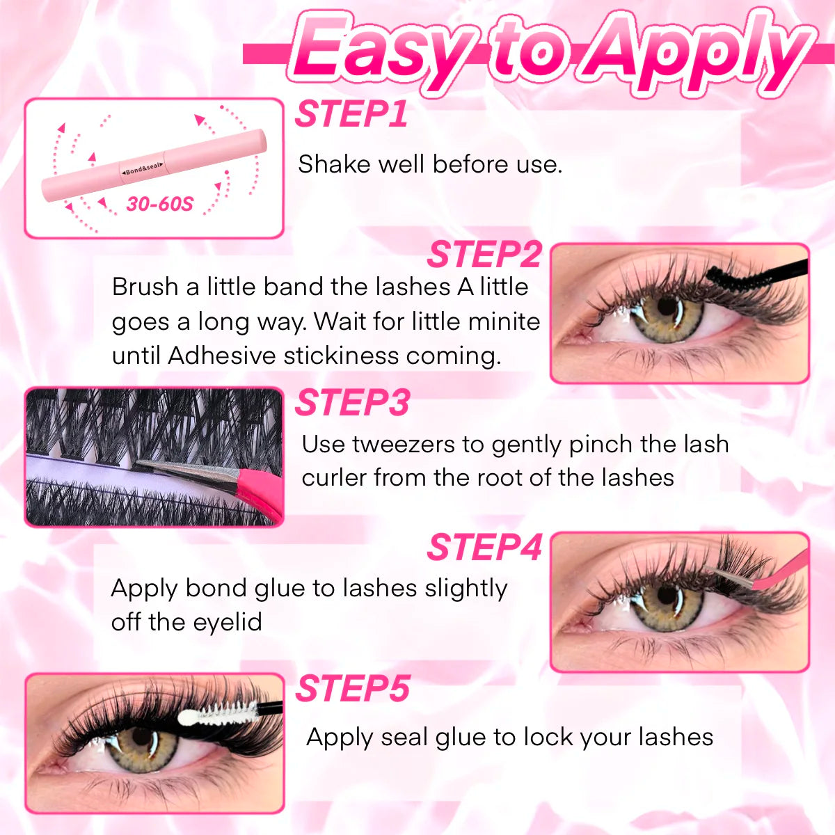 DIY Lash Extension Kit – Wispy Cluster Lashes