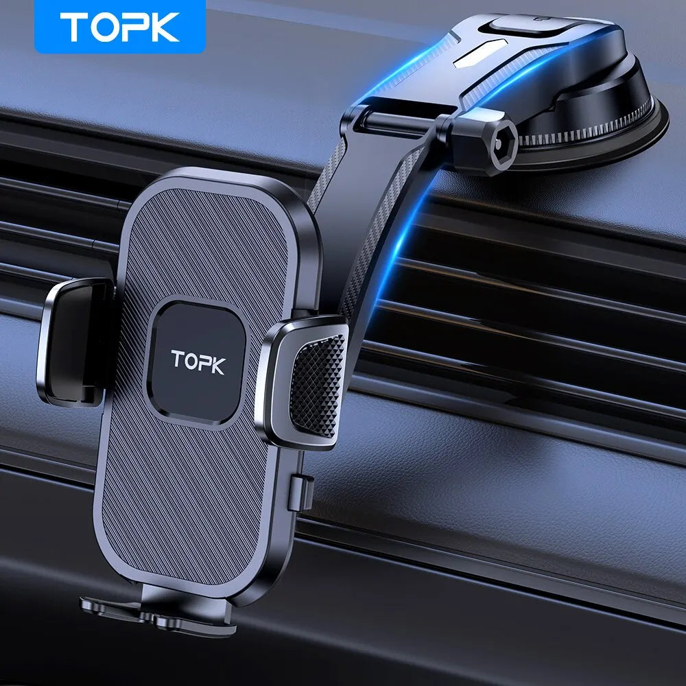 Gravity Car Phone Holder – Dashboard, Windshield & Air Vent